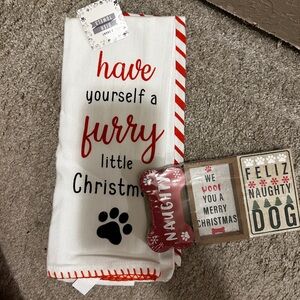 Dog themed Christmas set